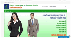 Desktop Screenshot of dongphuclechien.com